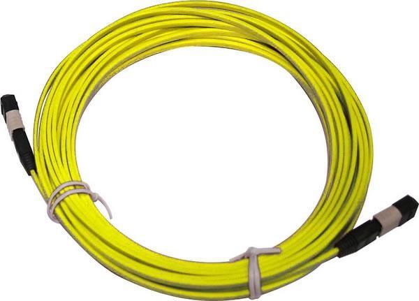 MPO/MTP 8/12/24 retira o núcleo do amarelo UPC/APC/OM3/do cabo de remendo fibra óptica do Aqua