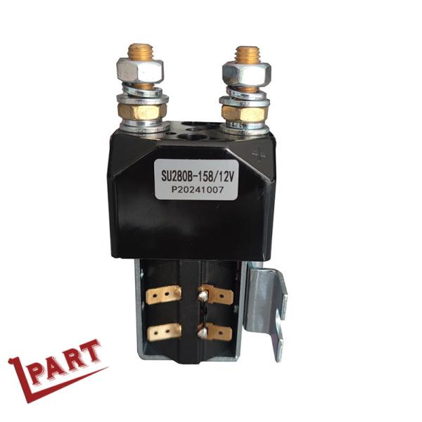 Electric Forklift Parts Black Solid DC Power Contactor SW280B-158 12V