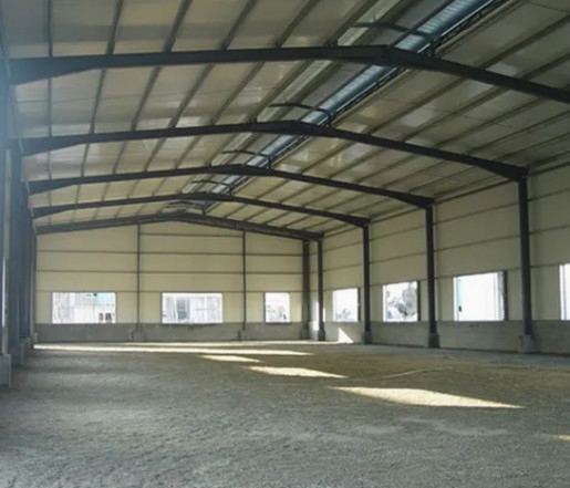 Bolt Connection Gable Designed Steel Roofing Prefabricated Steel Structural Warehouse