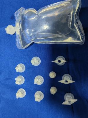 30mm 32mm 30mm Twin Flip Cap for IV Bag and Bottle Disposable Infusion Cap for PP Medical Infusion Bottle
