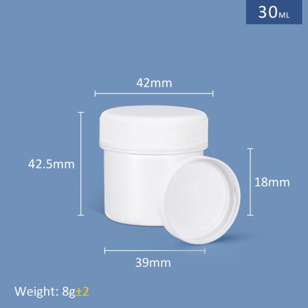 食品 保存 PP プラスチックのスパイスボックス 蓋付き容器 8オンス