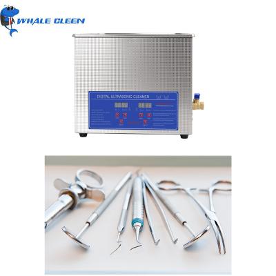 equipamento dental do líquido de limpeza ultrassônico ultrassônico do líquido de limpeza 40KHz do dispositivo 4.5L dental