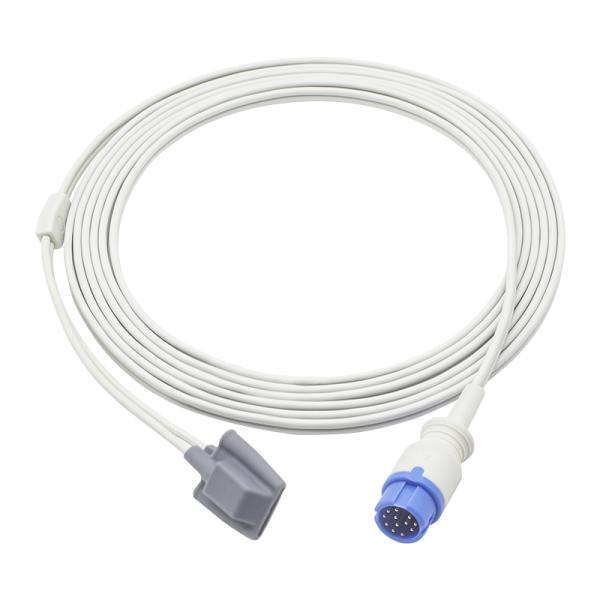 Anke ASC-553 Reusable SpO2 Sensor Oxi-max Tech 12Pin Adult Finger Clip SpO2 Probe