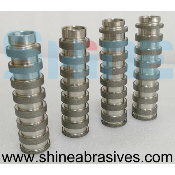 3mm Handle Diameter Electroplated Diamond Profile  grinding wheel Tools Heat