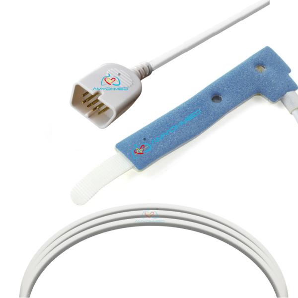 Nihon Kohden Disposable Spo2 Sensor 9 Pin Sponge Disposable Pulse Oximeter Medical Equipment