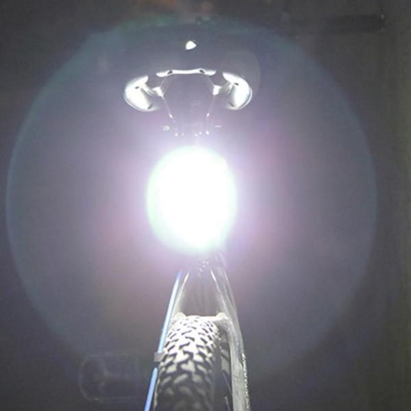 USB Rechargeable Bicycle Tail Comet LED Lamp for ABS PC Mounting Placement Seatpost