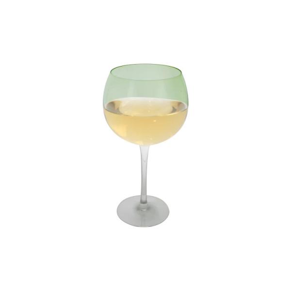 Clear Reusable Plastic Wine Glasses Cocktail Plastic Gin Balloon Home Picnics BBQ