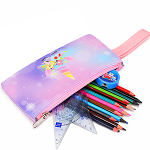 Soft Polyester Inner Lining Preschool Unicorn Backpack with Lunch Box and Pencil Case