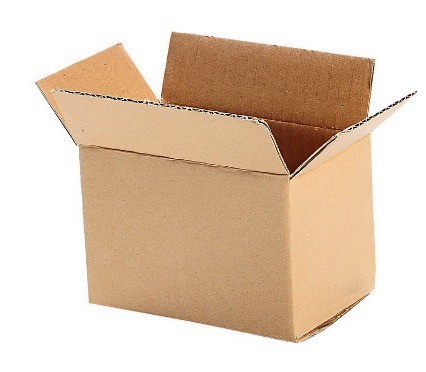 Recycled Corrugated Packaging Boxes 1 mm Grey Board Custom Carton Box