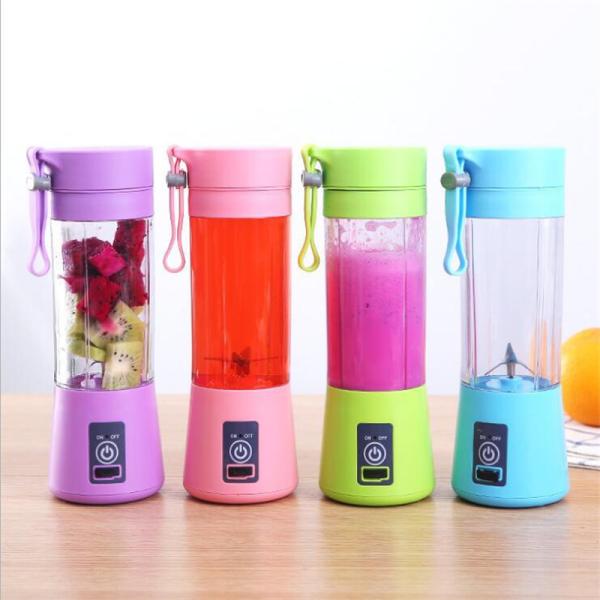 Arrivals Portable Pink Electric Juicer Cup Multifunctional Mini Blender Fruit Mixers