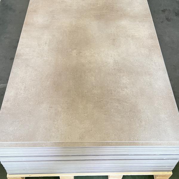Suministro directo 4 mm impermeable PVC de piedra mármol SPC tableros de pared para el diseño moderno