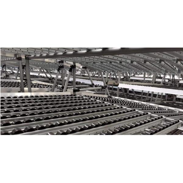 A24: Carton Flow Racking Gravity Roller Racking roller conveyor racks With Aluminum Alloy Roller