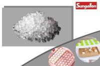 Grado de moldeo por inyección de pellets translúcidos de TPE en contacto con alimentos