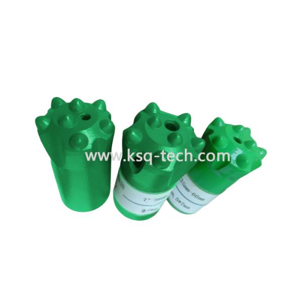 Pequeña broca del botón de la perforación del agujero diámetro 38m m de 11 grados con la falda corta