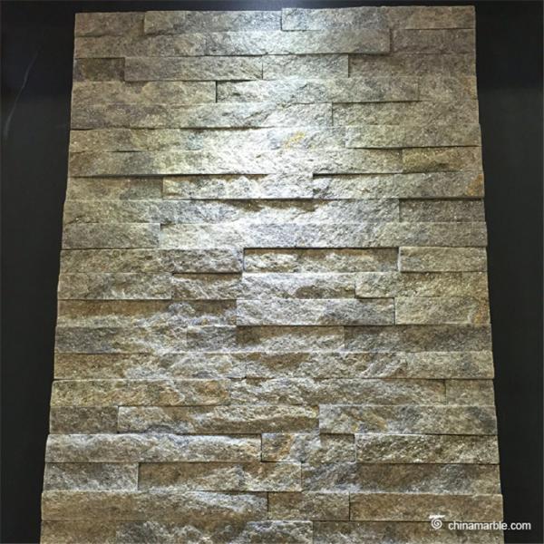 Natural / Cultured Quartzite Stone Veneer Panel Anti - Bacteria Chemical Resistant