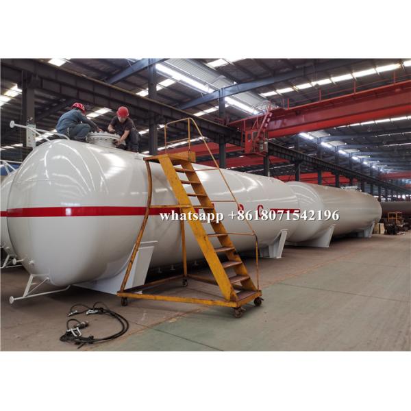 50CBM 50000 Liters LPG Bulk Storage Tank Carbon Steel Q345R Materials