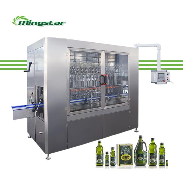 6 8 12 16 20 Heads Automatic Engine Oil Filling Machine Liquid Sunflower Cooking Oil Filling Machine