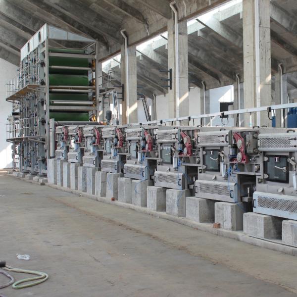 9 Chambers Textile Finishing Machinery Fabric Sueding Machine