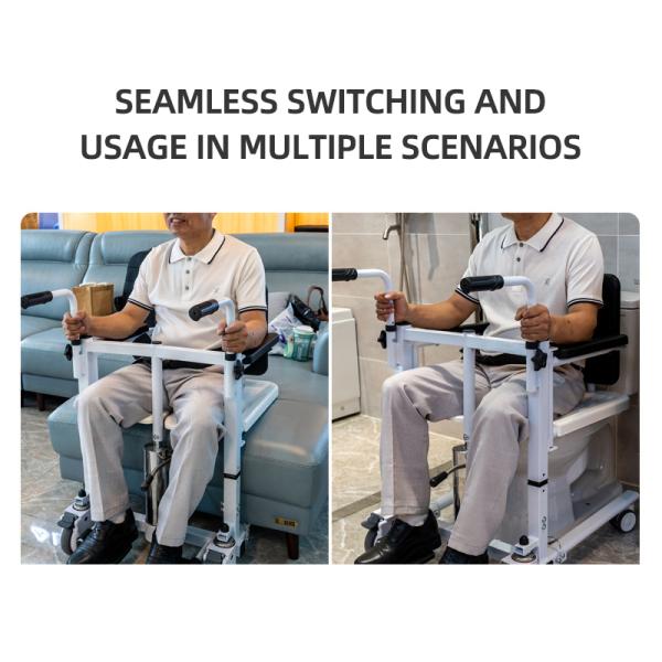 Silla de elevación eléctrica para pacientes de 290 libras Ducha para ancianos