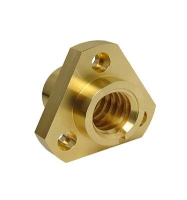 O CNC de bronze de cobre feito à máquina do diâmetro 400mm de Max Length 700mm girou as peças