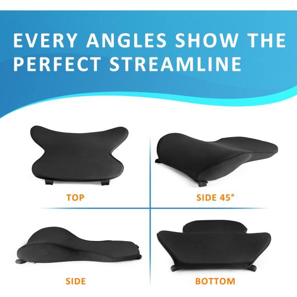 Removable and Washable Rectangle Car Cushion for Waist Pain Relief Hot Seller