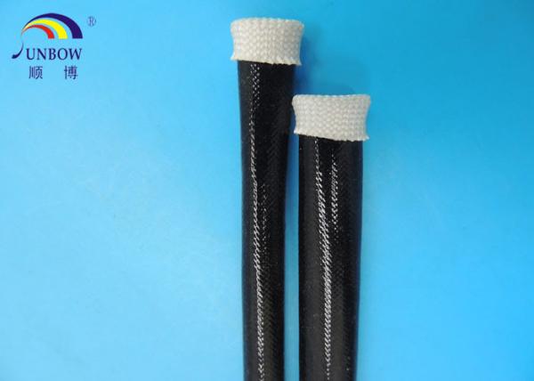 Red ID 10MM Expandable Braided Sleeving Coated with Silicone Resin -60℃ ~ 180℃