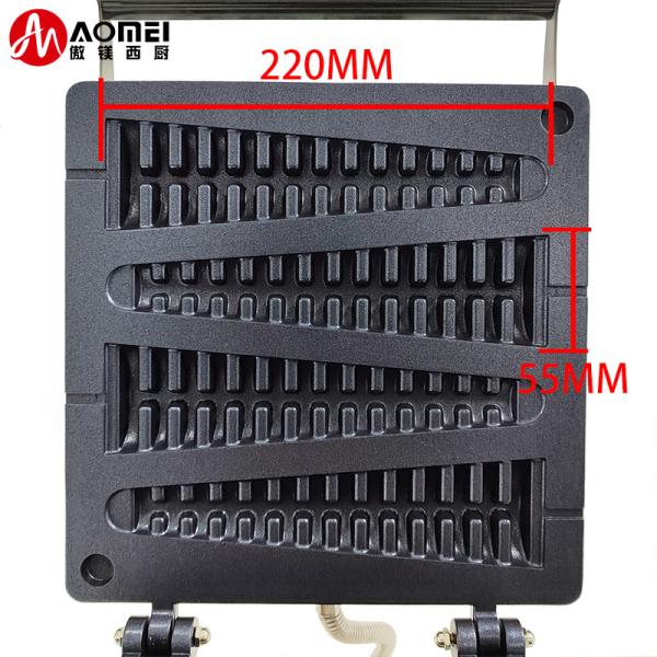 Waffle Tree Shaped Making Machine at 50-300C Temperature Range with 410*305*240mm Size