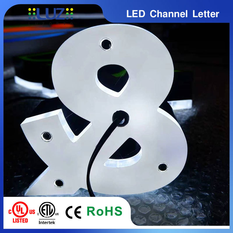 Custom Front and Backlit LED Channel Letters for Storefront Signage