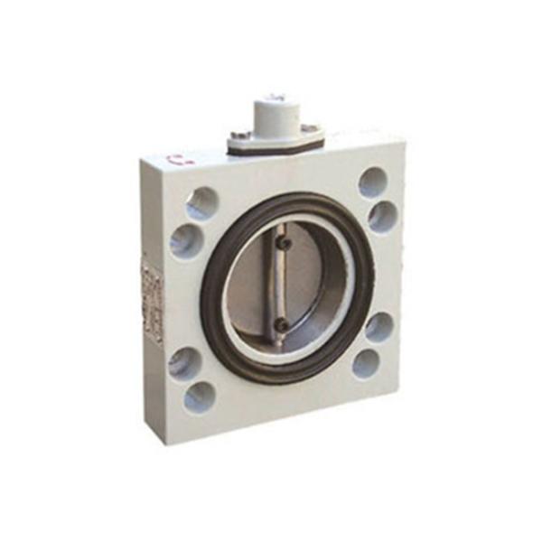 Ручная высокая эффективность 180mm вакуума 105℃ клапан-бабочки DN80