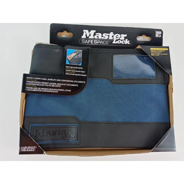 WATERPROOF CASH BAG WITH LOCK AND 2 KEYS, NYLON FILE BAG, ZIPPERED BANK DEPOSIT BAG,