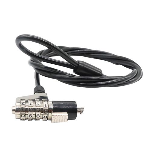 Combination Laptop Security Cable Lock 6MM Super Thick Steel Heavy Duty
