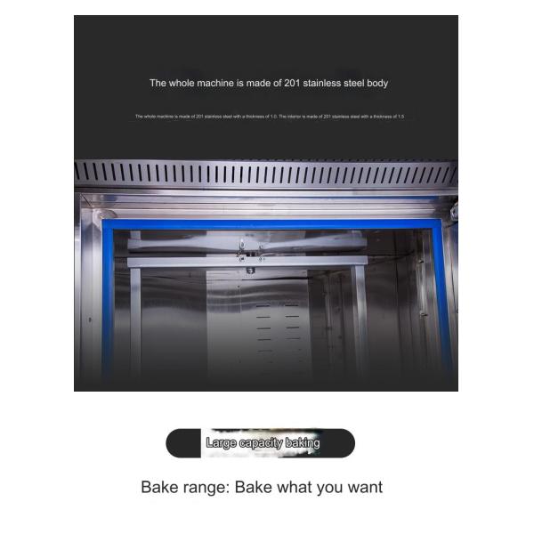 Commercial Convection Oven for Industrial Electric Bakery Oven 32pan 2.19*2.055*2.4M