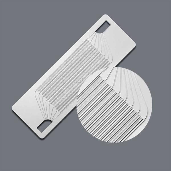 Custom 0.02mm to 1.5mm Metallic Bipolar Plates by Precision Metal Etching