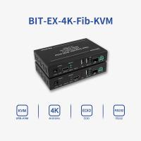 Bitvisus 4k60 Modo único industrial 20 km LC a LC KVM Transmisor receptor HDMI Extensor de fibra
