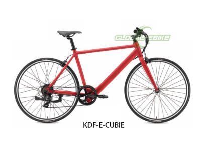 Alloy LCD Display Electric Street Bike 36V 250W With 700C X 28C Tires