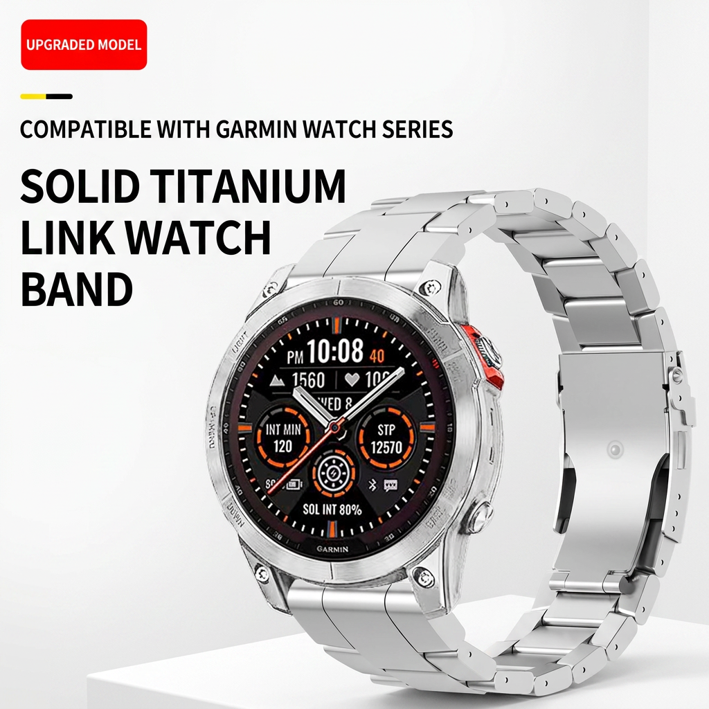 Luxury Quick Release Titanium Metal Band 22mm 26mm Universal Comfort Durable Sport Strap Titanium Watch Strap