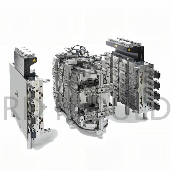 Die Casting Stamping Rubber Injection Mold Customization with 250000-300000shots Mould Life and One Stop Service