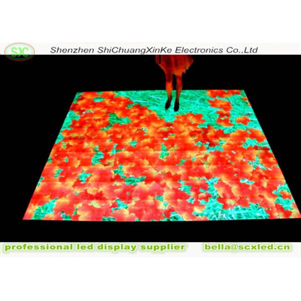 HD Full Color LED Dance Floor P6.25 Индукционный электронный видеодисплей интерактивный танцевальный двор