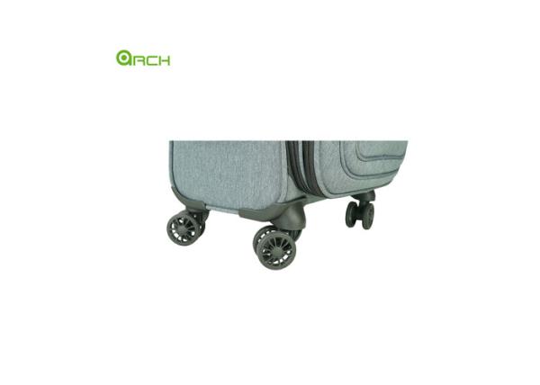 Snow Flake Soft Sided Polyester Luggage with Flight Wheels