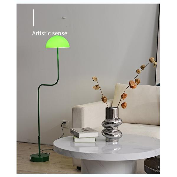 Cabeceira criativa Bean Sprout Lamp do quarto do estudo da lâmpada de Sofa Next To The Floor da sala de Emerald Green Atmosphere Lamp Living