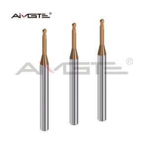 0.3mm - 6mm Carbide Ball Nose End Mill 2 Flute Ball Nose Router Bit Deep Groove
