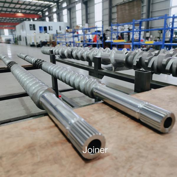 As peças da máquina da extrusora TEX90 parafusam elementos e o eixo monta