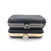 Guangzhou New Style Gold Iron Metal Clasp Purse Frame Box Clutch Bag Frame
