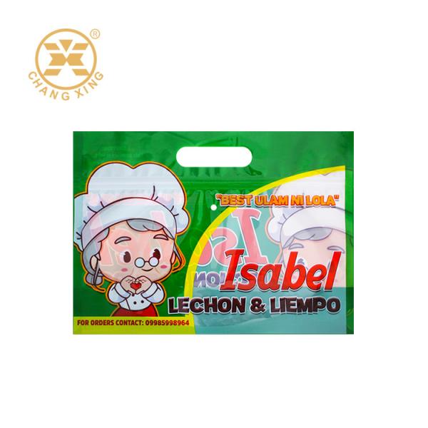 Sacos de embalagem de frango assado grande para animais de estimação com design original impressão em rotogravura
