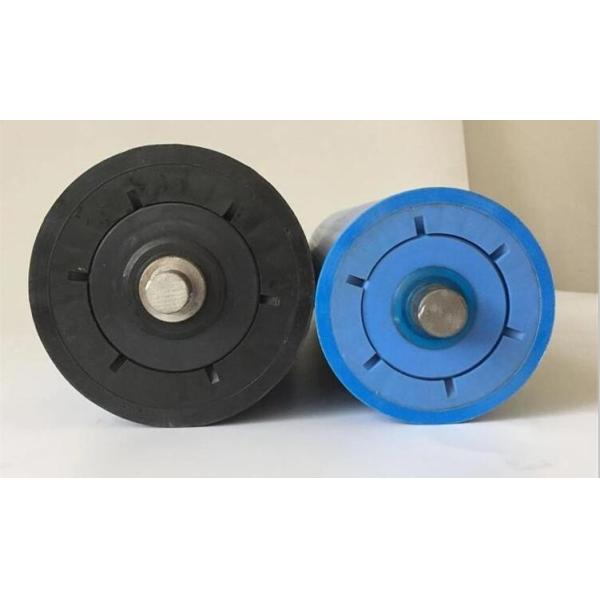 Dustproof High Density Polyethylene Pipe Plastic Gravity Conveyor Idlers Rollers