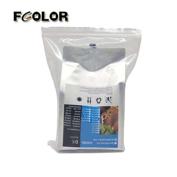 Fcolor Wholesale Digital Printing Inkjet 1L 2L Sublimation Ink Bag Heat Transfer Ink