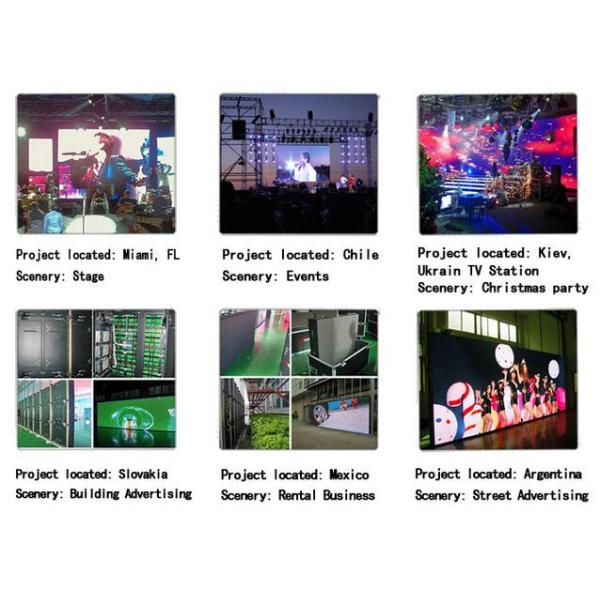 Занавес дисплея СИД обслуживания СМД 3535 передний видео- подгонял с 140 углом взгляда х 120 в