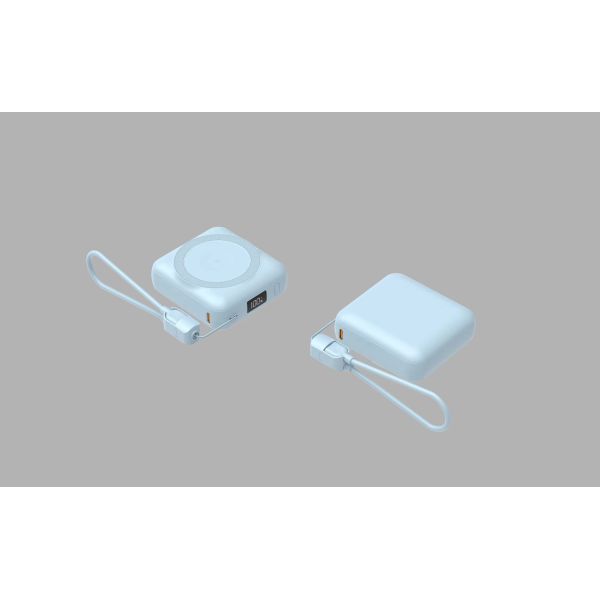 USB Wireless Charging Power Bank 10000mah 20W Output With LED Display
