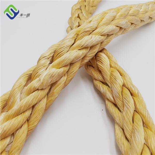 High Strengthen 12 Strand Uhmwpe Winch Rope Floating On The Water