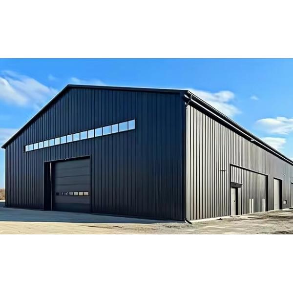 Wind Load Resistant Prefabricated Steel Structure with Q355B Material for Rapid Assembly Industrial Buildings